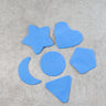 Haircut Design Stencil Set  6-in-1 Safe Hair Trimmer Molds