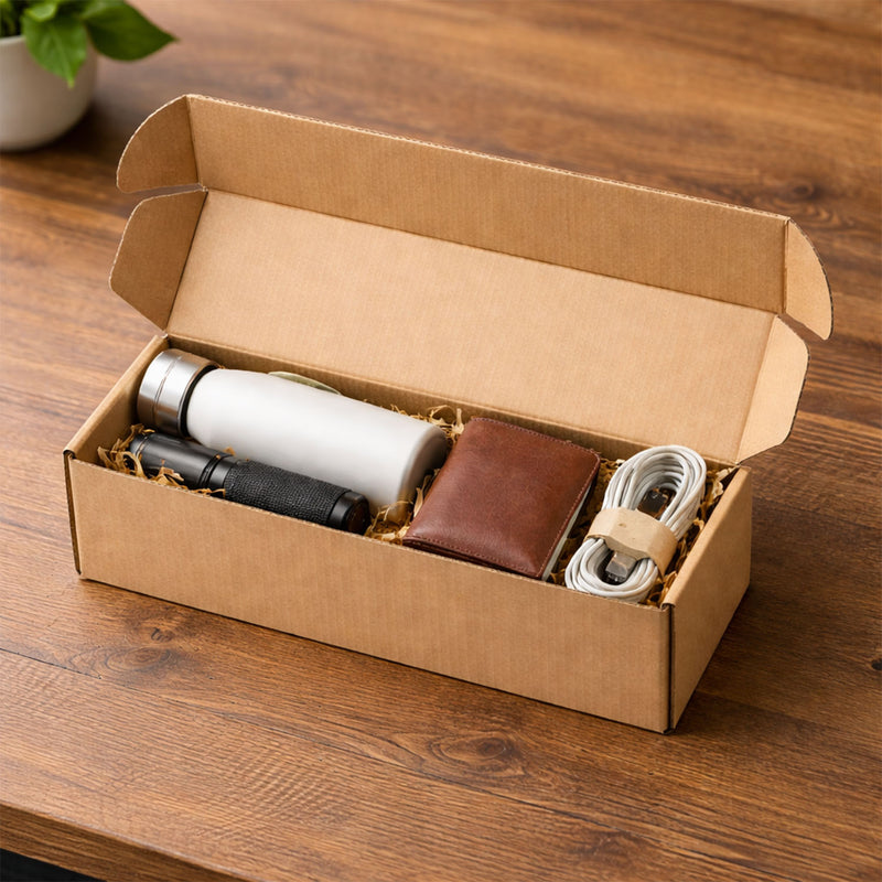 Heavy-duty Brown Box For Product Packing (27x9x9 Cm  1 Pc)