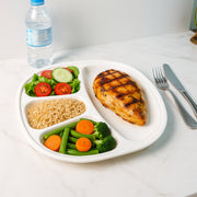 Plastic Large Compartment Dinner Plate  Thali With 4 Sections thumbnail 4