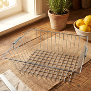 Multipurpose Stainless Steel Kitchen Sink Basket (1 Pc 12x15 Inch) thumbnail 2