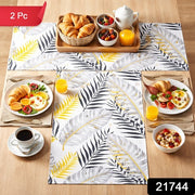 2 In 1 Reversible Dining Table Placemat (2 Pc  Small  Big) thumbnail 7
