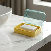 Cute Smiley Design Plastic Soap Case (1 Pc) thumbnail 2