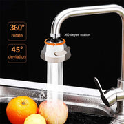 1589 Rotatable Splash Proof 3 Modes Water Saving Nozzle Filter Faucet Sprayer thumbnail 1