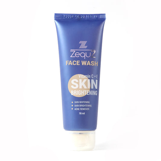 Zequz Vitamin C + E Brightening Face Wash - (1 Pc  70 Ml)
