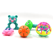 1938 At38 5pc Rattles Baby Toy And Game For Kids And Babies For Playing And Enjoying Purposes. thumbnail 2
