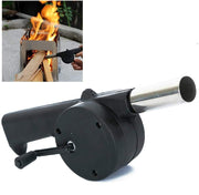 2282 Portable Hand Crank Air Blower Fan For Charcoal Grill Bbq thumbnail 4