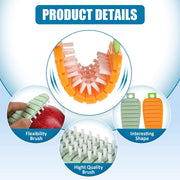 Plastic Fruit  Vegetable Brush (1 Pc) thumbnail 1