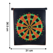 Magnetic Roll-up Dartboard Game - (12-inch  Set) thumbnail 5