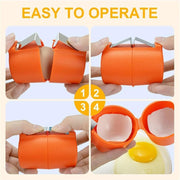 Egg Shell Opener Egg Cracker Tool For Raw Eggs Handheld (1 Pc) thumbnail 5