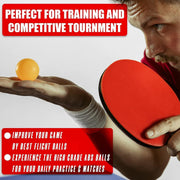 Konex Star Seamless Table Tennis Balls (12 Pcs Set) thumbnail 5