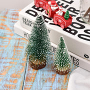 Mini Artificial Christmas Tree With Snow Effect (1 Pc) thumbnail 3