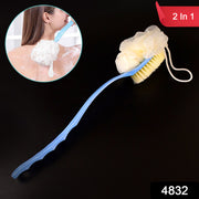 4832 2in1 Bath Brush With Long Handle thumbnail 5