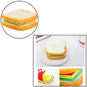 8072 Sandwich Shaped Notepad  Sticky Notes  Memo Pads Unique Mini Notes (Multicolor) thumbnail 2