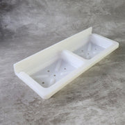 Wall Mounted Double Compartment Soap  Sponge Holder (1 Pc) thumbnail 4