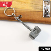 Big Metal Hammer Shape Keychain (1 Pc) thumbnail 5