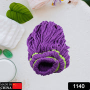 1140 Microfiber Mop Head Refill Soft Cleaning Mop Head Microfiber Mop Absorbent Household Mop Head ( 1 Pc ) thumbnail 5
