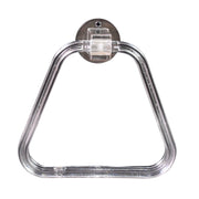 Unbreakable Abs Square Towel Ring Wall Mounted Stand  Holder (1 Pc) thumbnail 4