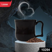 Premium Plastic Coffee  Tea Cups  Mug With Handle(1 Pc  Loose  Black) thumbnail 7