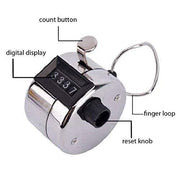 1550 4 Digits Hand Held Tally Counter Numbers Clicker thumbnail 3
