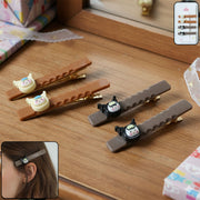 Cute Character Decorative Hair Clip Set (4 Pc) thumbnail 1