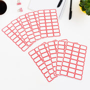 Multipurpose Blank Label Sticker Sheets Pack Of Sheets (10 Sheet Set) thumbnail 1