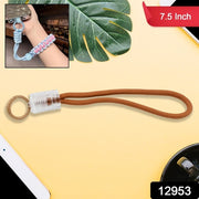 Multipurpose Hand Wrist Strap Lanyardwith Cellphone Phone Strap (1 Pc  7.5 Inch  Multicolor) thumbnail 6