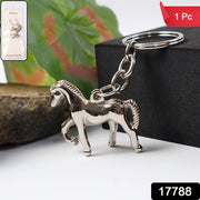 Premium Metallic Horse Shape Keychain (1 Pc) thumbnail 6