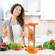 7128 Hand Pressure Juicer Manual Cold Press Juice Machine Instant Make Juice Squeezer Fruits Juicer Juice Maker Orange Juice Extractor For Fruits  Vegetables Orange thumbnail 4
