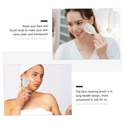 Silicone Face Scrubber Exfoliating Brush Manual Handheld Facial Cleansing Brush (1 Pc) thumbnail 1