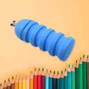 4544 Pencil Case Is Made Of Silicone Telescopic Pen Holder With Zipper Closure And Large Capacity Office Home School School-pink Boys For Girls Secondary School Clear Pencil Case thumbnail 1