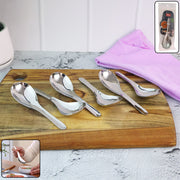 Apex Premium Stainless Steel Soup Spoon Set  6 Pieces thumbnail 6