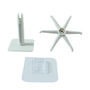 4644 360 Rotating Folding Hook Self-adhesive Waterproof Wall Mounted Hook thumbnail 4