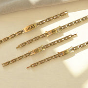 Metal Rakhi Bracelet For Brother Chain Rakhi With Wording (Mix Design 1 Pc) thumbnail 4