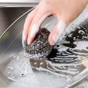 2388 Round Shape Stainless Steel Ball Scrubber (Pack Of 12) thumbnail 1