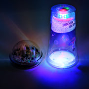 6883b  Led Glow Light Design Printed Insulated Double Wall Plastic Tumbler Cups With Straws 13oz Theming Astronaut In Space Travel Tumbler Freezer Mug Drinking Cups For Boys And Girls Schooltuitiongym Picnic (Pack Of 1) thumbnail 3