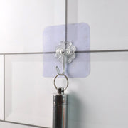 Heavy Duty Flower Adhesive Wall Hooks - (10 Pc  Set) thumbnail 3