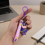Cute Cartoon Character Silicone Keychain (1 Pc) thumbnail 5