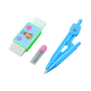 Premium Kids Plastic Drawing Compass Geometry Set (1 Set) thumbnail 3