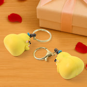 2-in-1 Cute Cartoon Couple Keychain thumbnail 5