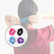 Soft Elastic Hair Scrunchies - (Set) thumbnail 6