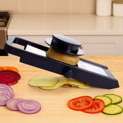 Premium Adjustable Vegetable  Fruit Slicer With Sharp Stainless Steel Blade thumbnail 3