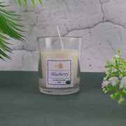 Inlief  Blueberry Soy-blend Votive Candle Glass  50 Gm (1 Pc) thumbnail 3