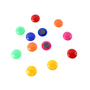 Colorful Round Refrigerator Magnets Set (12 Pc Set) thumbnail 2