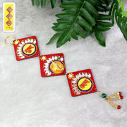 Traditional Labh Shubh Decorative Wall Hanging (1 Pc) thumbnail 5