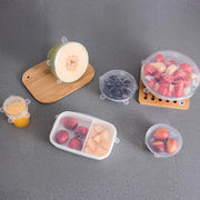 Reusable Stretchable Food Cover Set (6 Pc) thumbnail 4