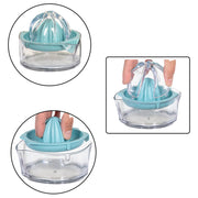 10055 Manual Drink Orange Lemon Citrus Lime Fruit Juice Juicer Squeezer Bpa Free Press  Pourer With Lid Plastic Manual(1 Pc) thumbnail 2