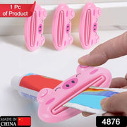4876 Toothpaste Tube Squeezer 3.5inch Animal Toothpaste Squeezer Tube Squeezer Toothpaste Clip For Extruding Toothpaste Facial Washing Milk Tomato Sauce And Other Tubular Items ( 1 Pc ) thumbnail 7