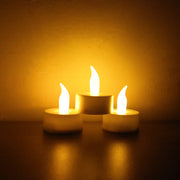 Led Flameless Tealight Candles Lights (6 Pc) thumbnail 5