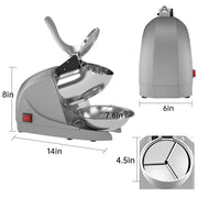 Electric Ice Crushing Machine With Stainless Steel Bowl 1 Set thumbnail 4