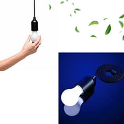12899 1pcs Led Bulbs Pull Cord Light Led Pull Cord Light Hanging Led Bulb Pull Wire Drawstring Light Bulb Black Led Pendant Lights thumbnail 2